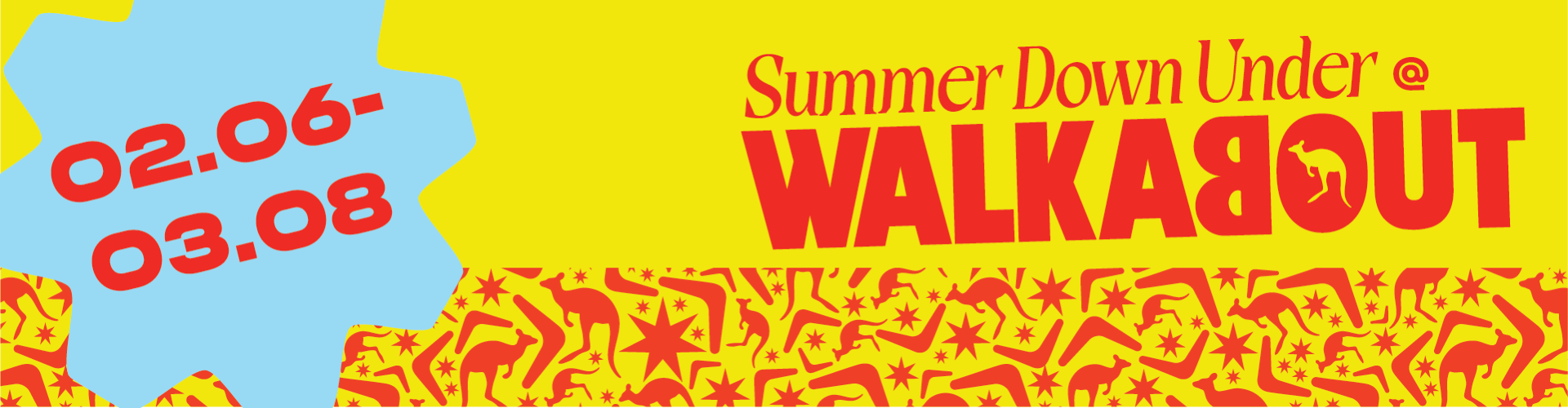 Summer Down Under at Walkabout Brighton