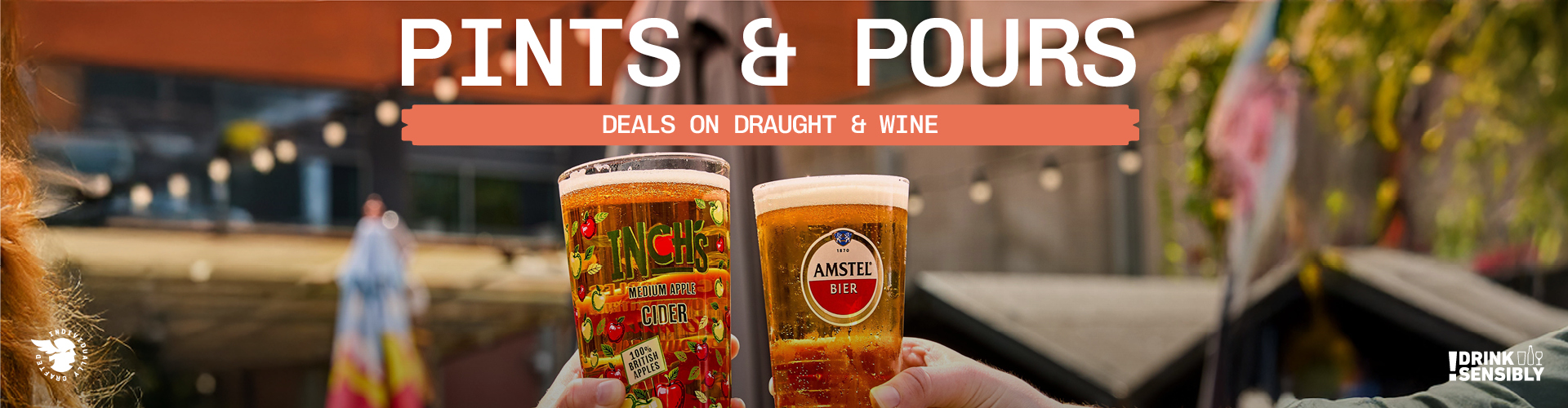 Pints and Pours offer at Bar Home Glasgow