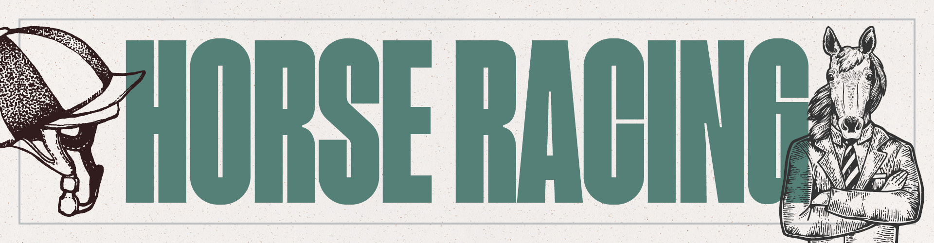 Horse racing, showing live here