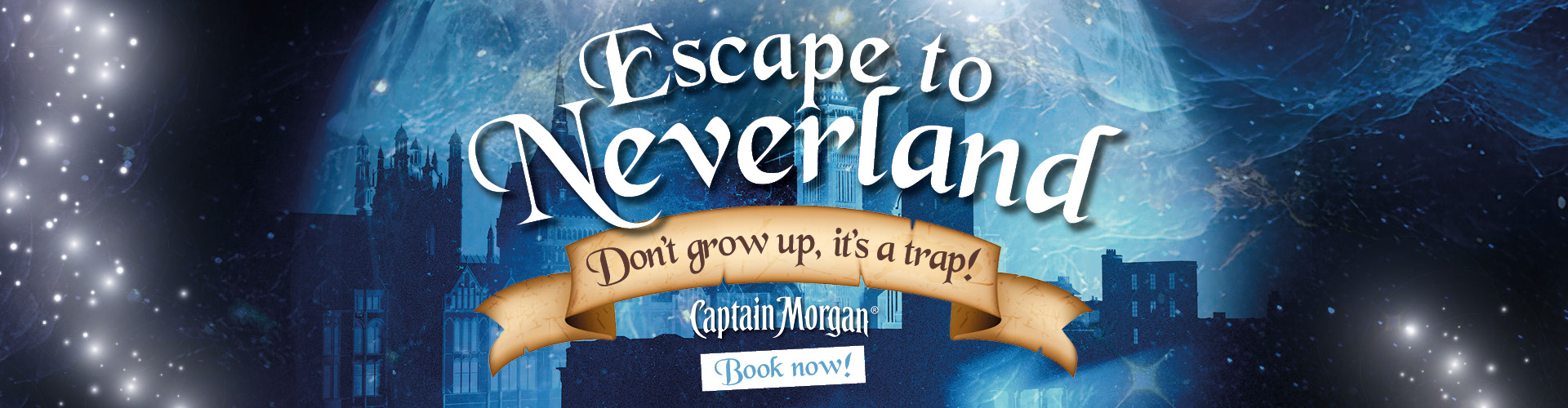 Escape to Neverland this NYE at Popworld & Zinc Weston-Super-Mare