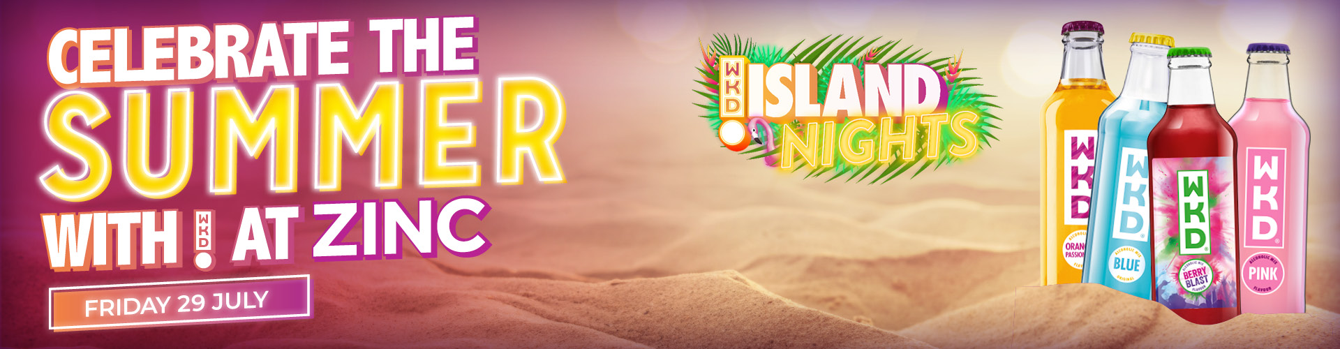 Celebrate the summer with WKD at Zinc & Fever Banbury