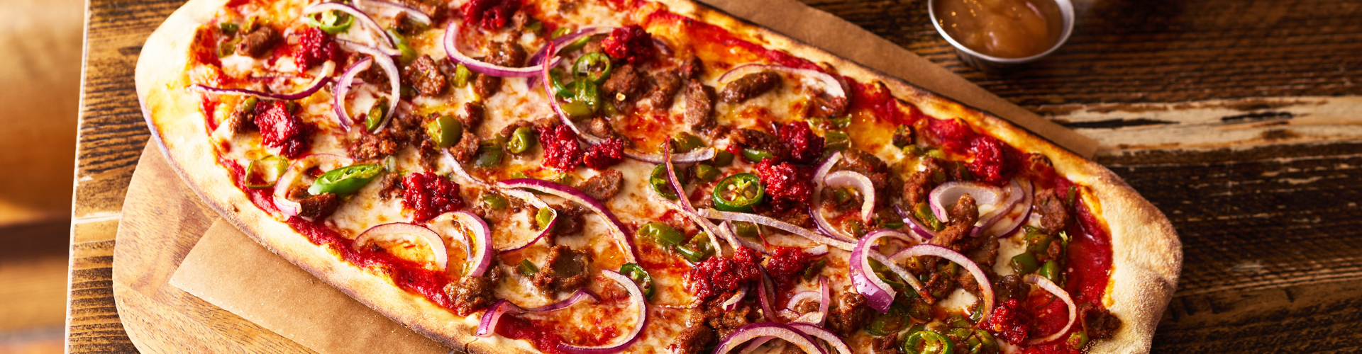 Pizza at Tank And Paddle Minster