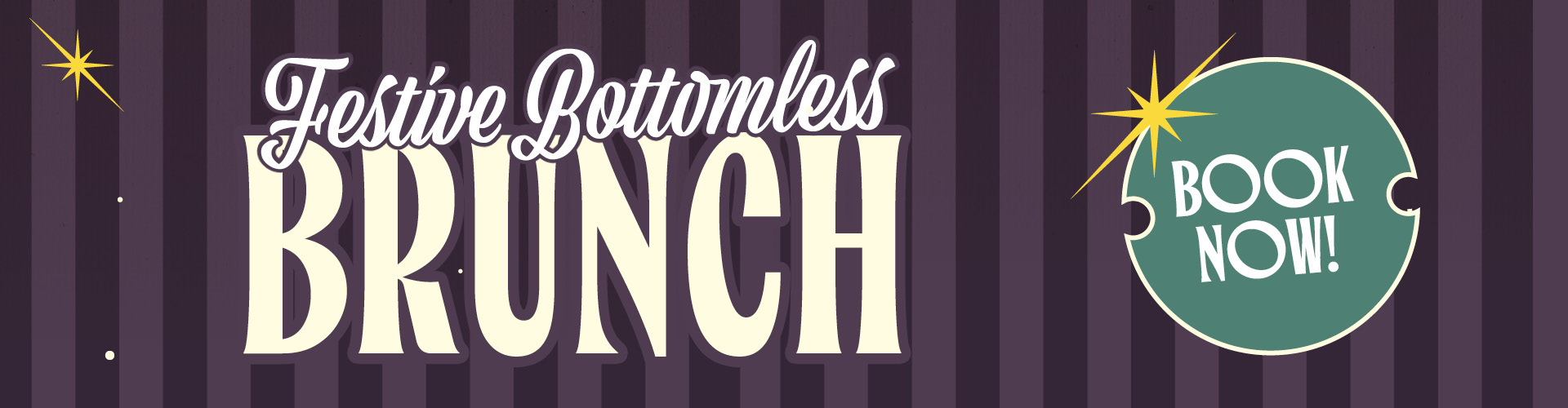 Christmas Bottomless Brunch Background