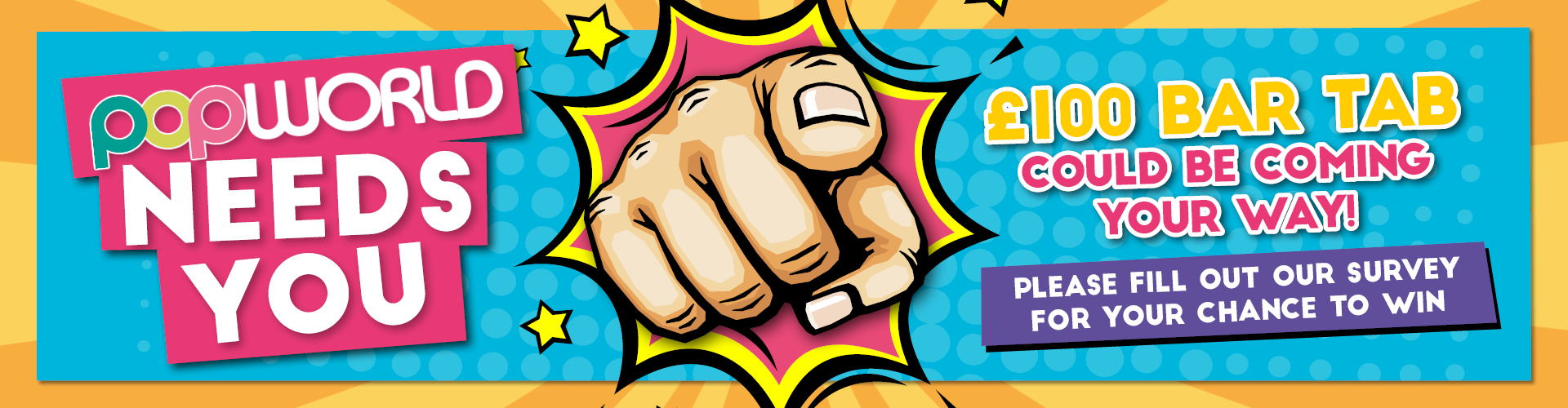 Win a £100 bar tab with Popworld Southend