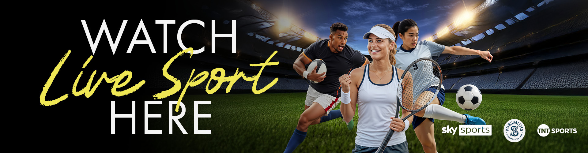 Live Sport at Three Tuns Aldgate