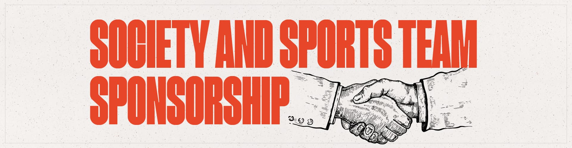 Society and Sports Team Sponsorship