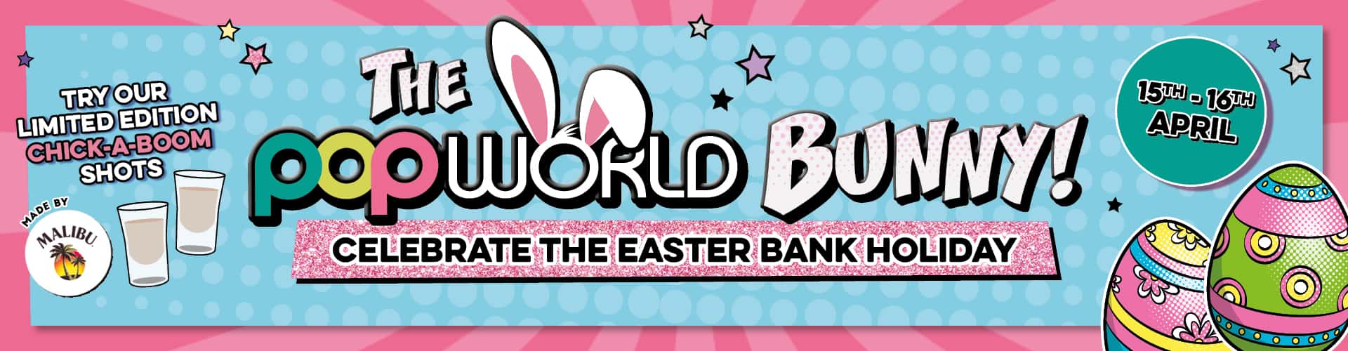 The Popworld Bunny Easter Bank Holiday