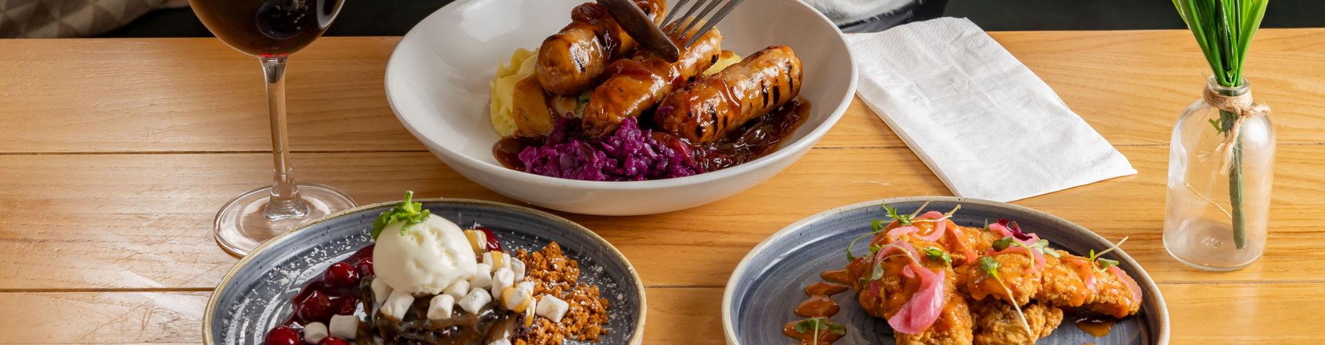 Pub meals at Heritage Pubs