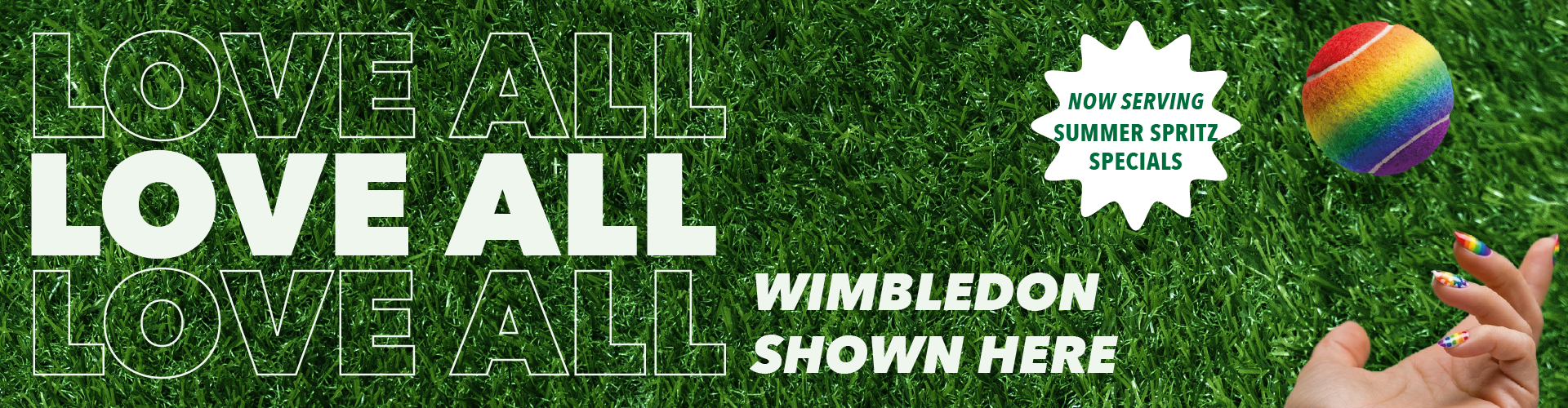 Wimbledon Shown Here