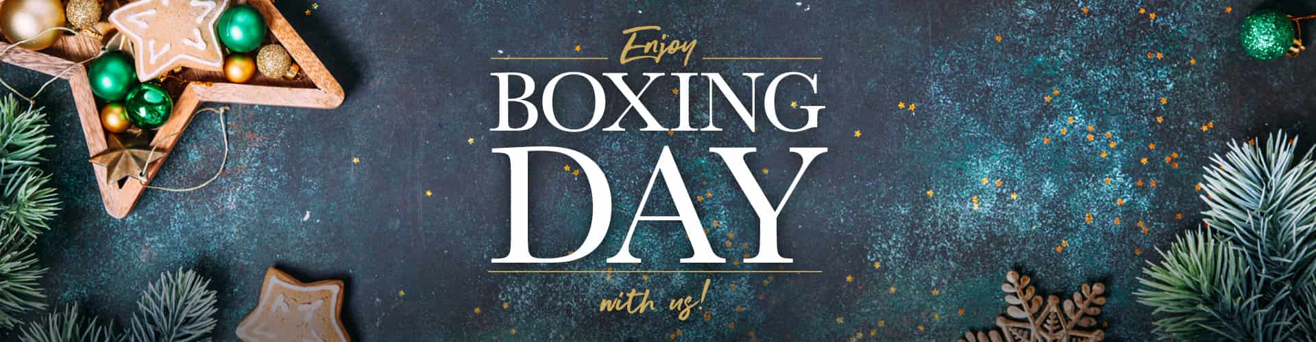 Enjoy Boxing Day with us at The White Lion