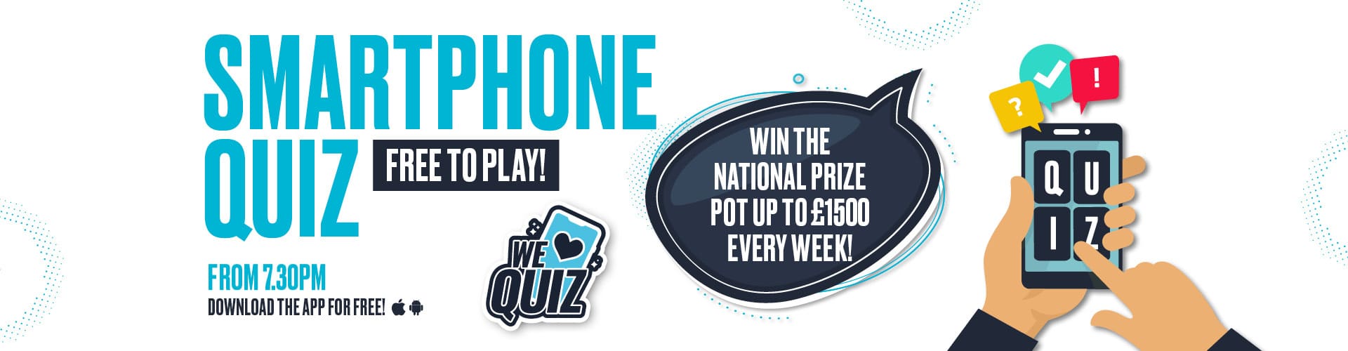 Smartphone quiz - free to play | Pub quiz near me