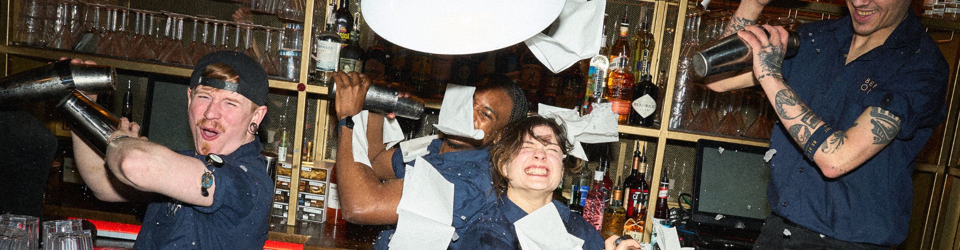 Expert Bartenders Preparing Drink Packages