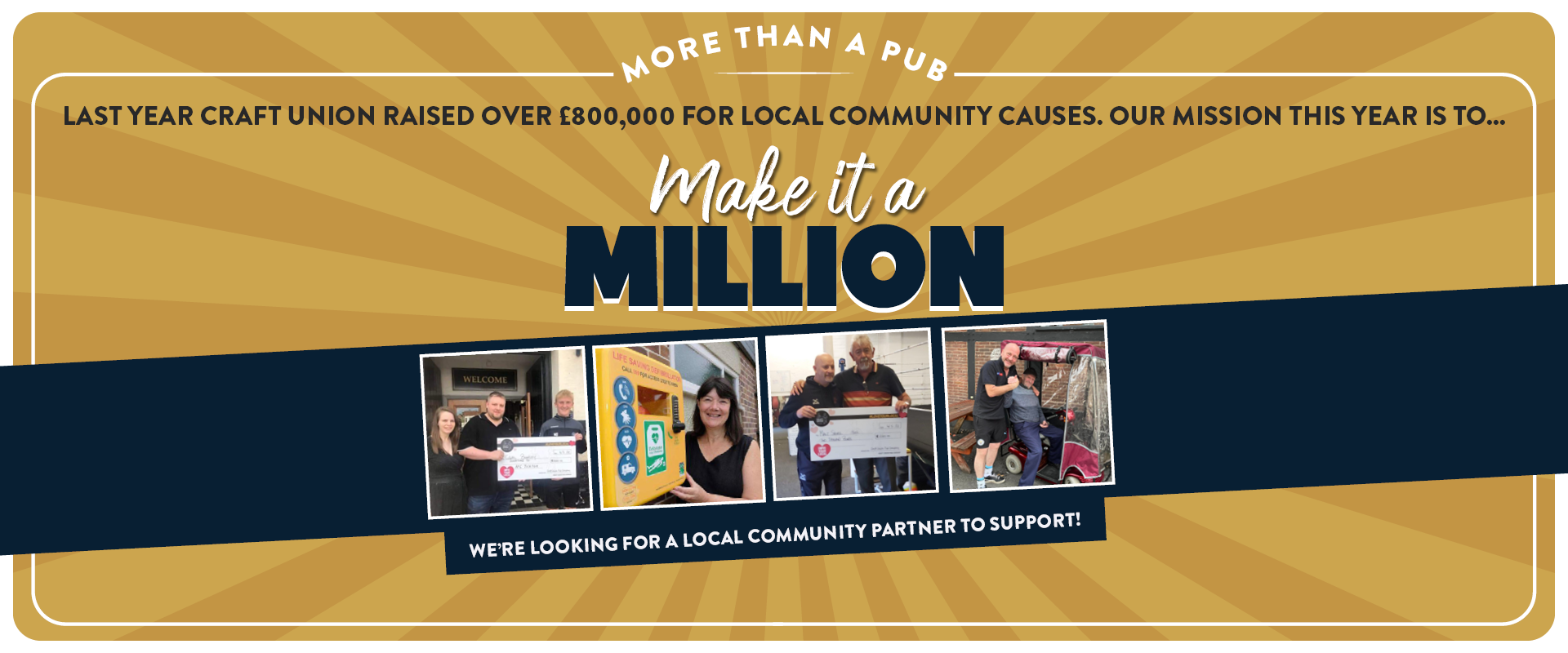 Make It A Million at Railway Hotel Hill Top