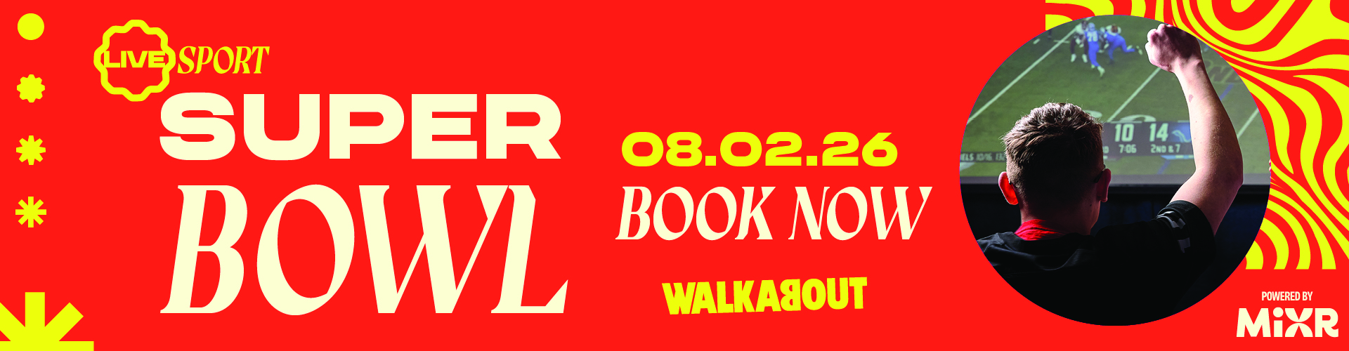 Super Bowl at Walkabout