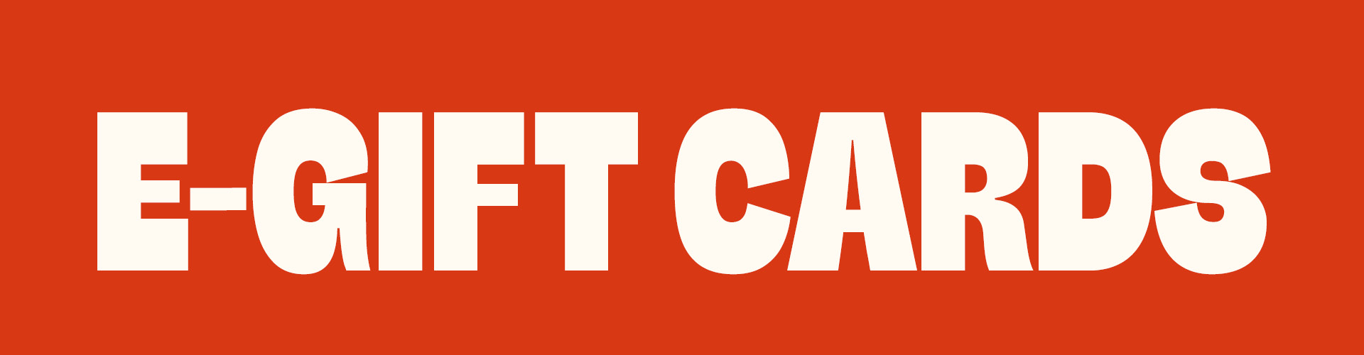 E-Gift Cards