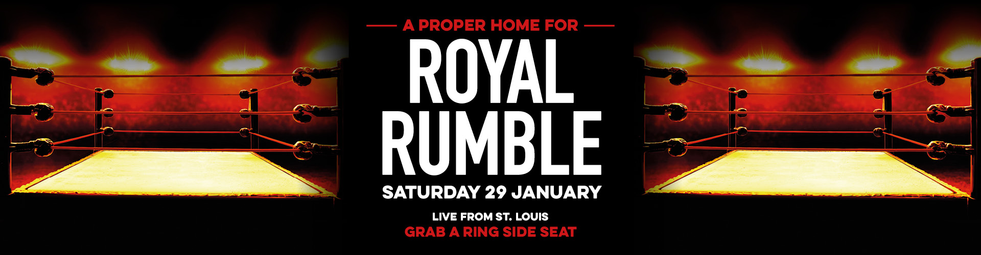 Watch WWE Royal Rumble at The Flute And Flagon Solihull
