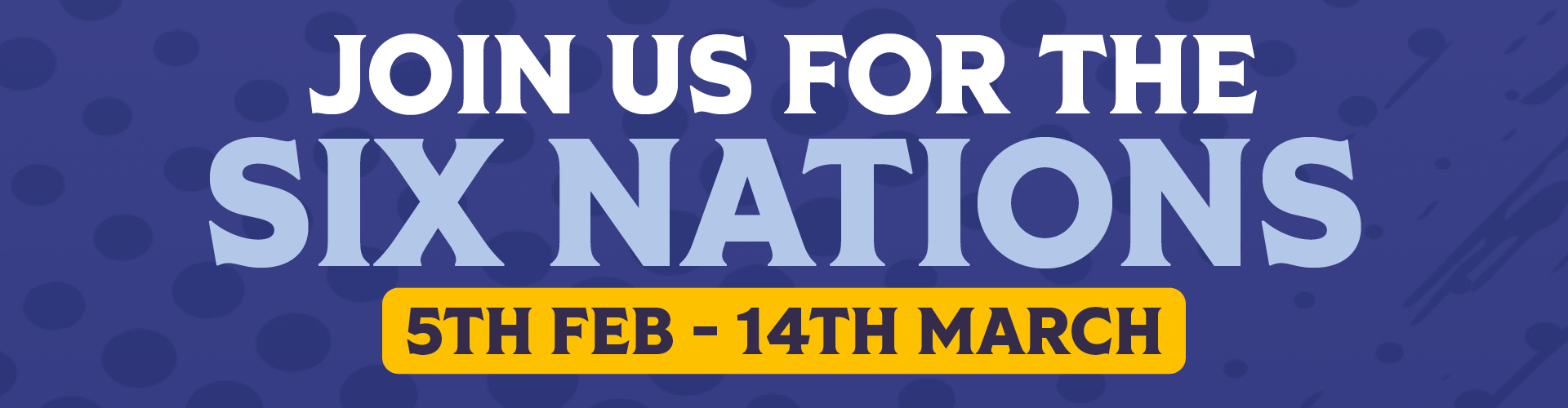 Watch Six Nations Rugby at Swan Hotel 