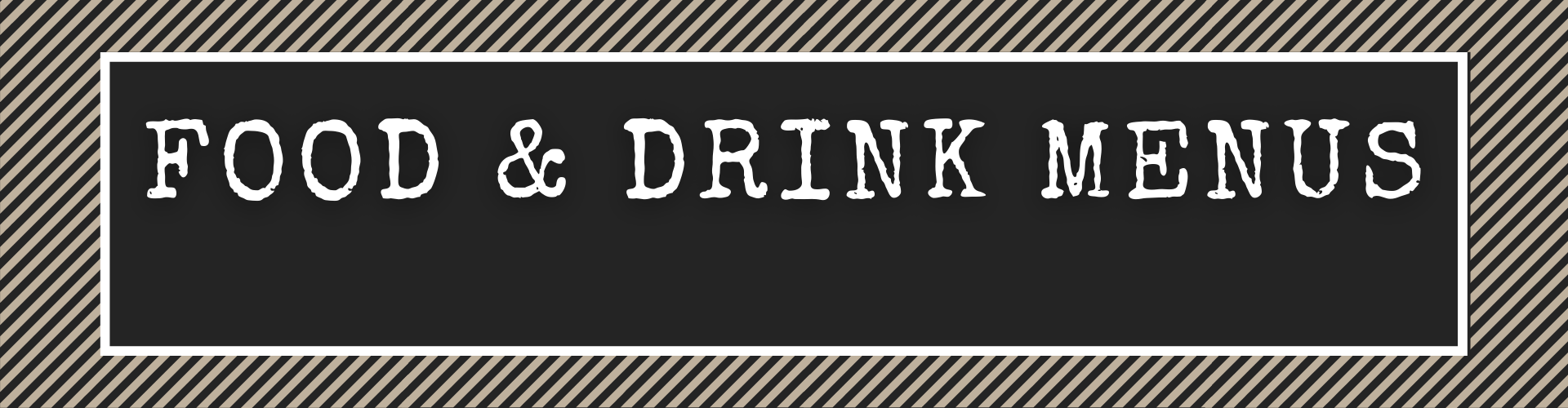 Food and Drink Menus at Forge London