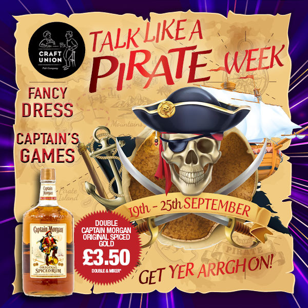 Talk Like a Pirate week Craft Union