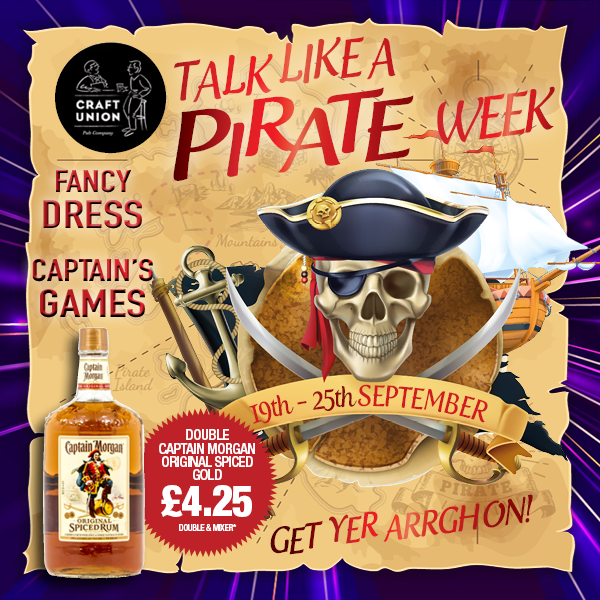 Talk Like a Pirate week Craft Union