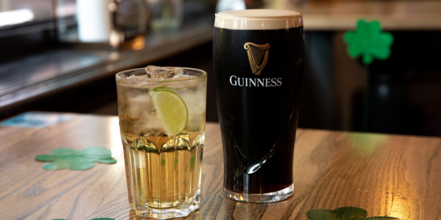 St Patricks Day Guinness Jameson