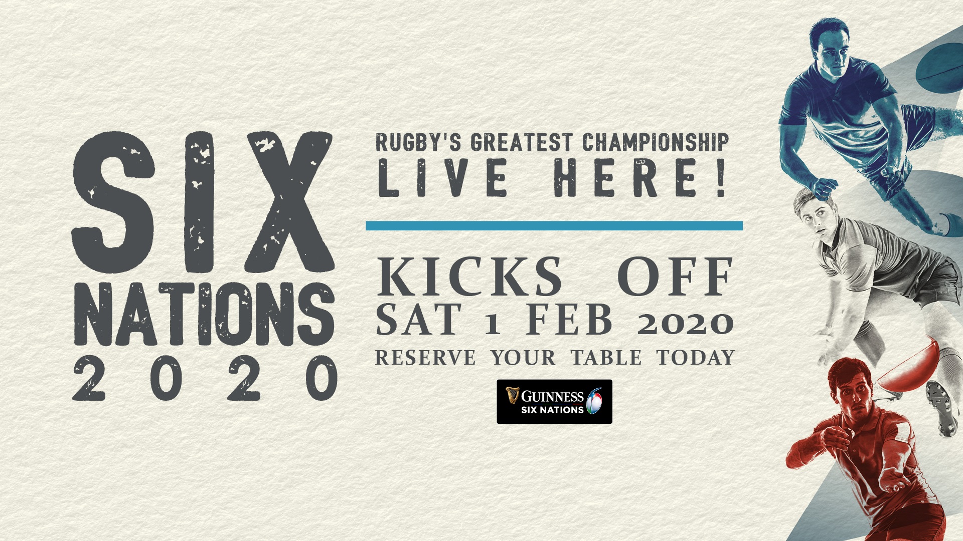 Watch The Six Nations Live With Us