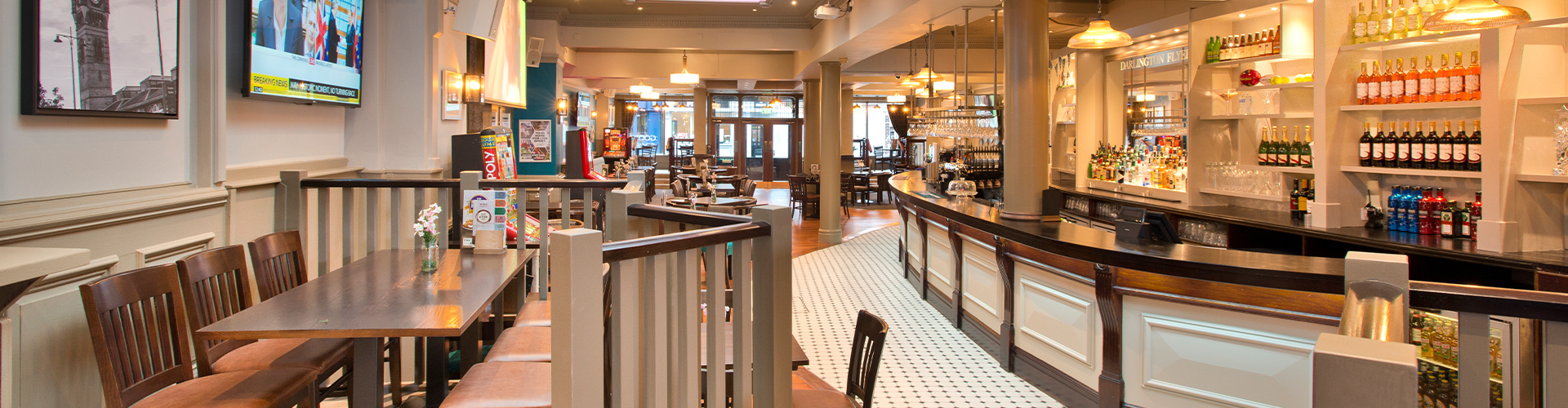 Darlington Flyer Pubs in Darlington Serving Pub Food