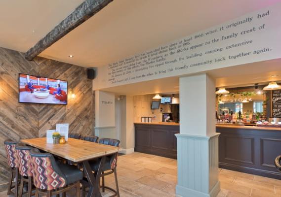 Stork Hotel Pub near Lancaster