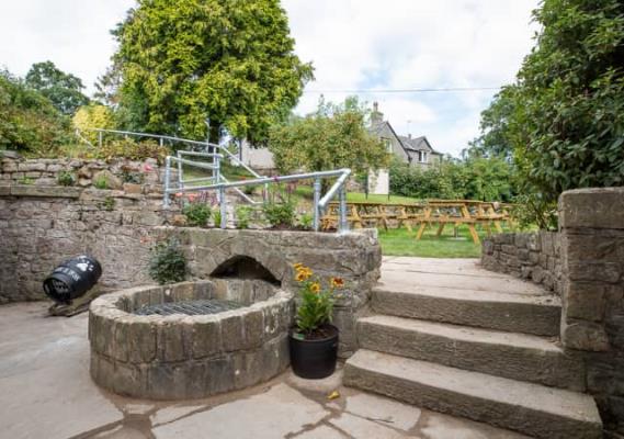 Stork Hotel Pub near Lancaster Beer Garden
