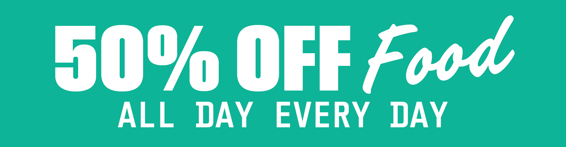 50% Off