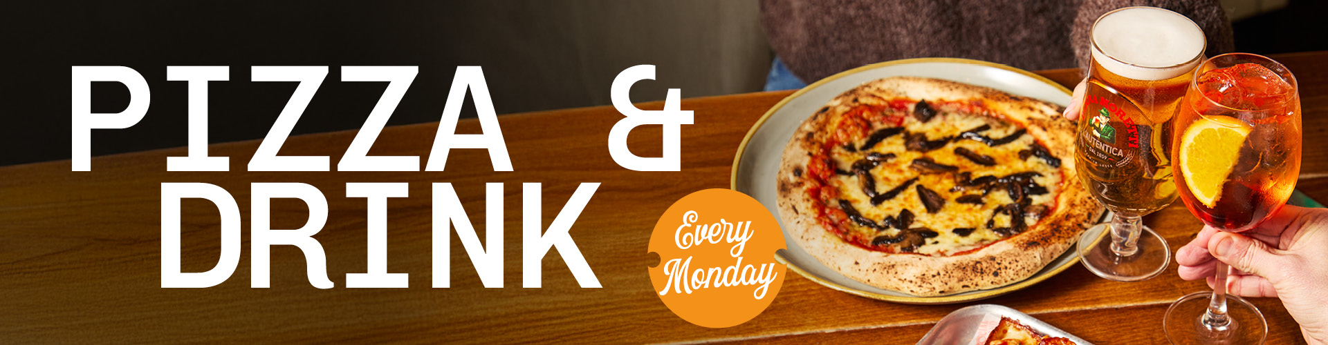 Pizza and a Drink Offer