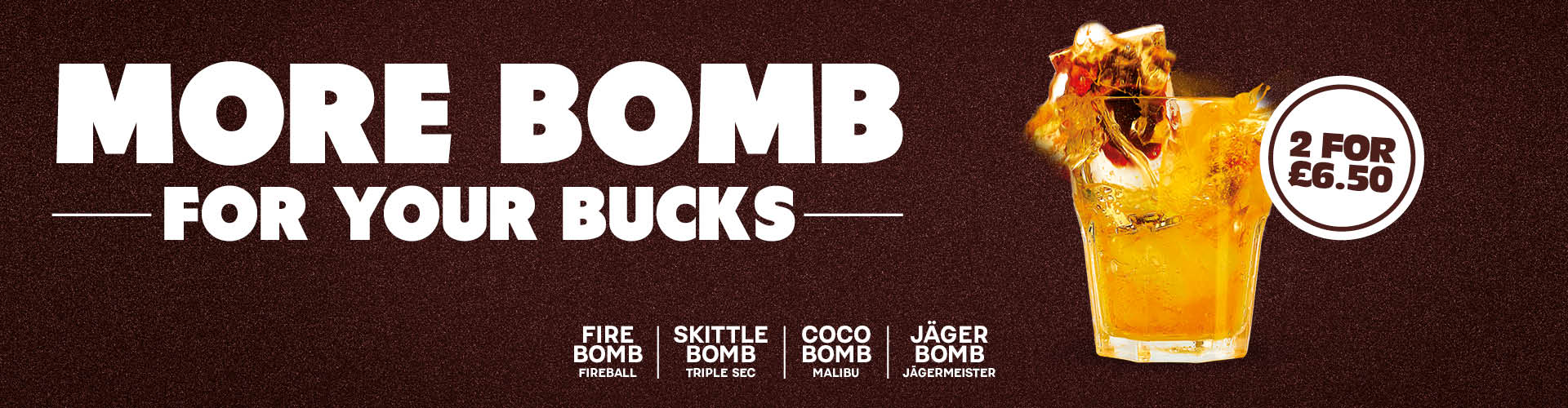 More bombs for your bucks at Queen Charlotte Rochester!  