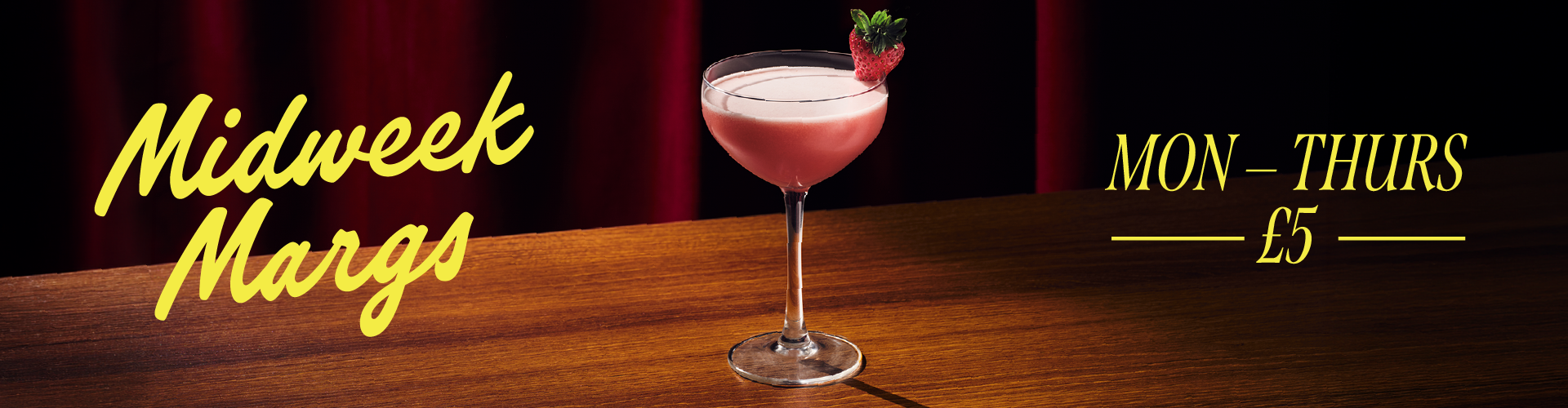 Midweek £5 Margarita Deal