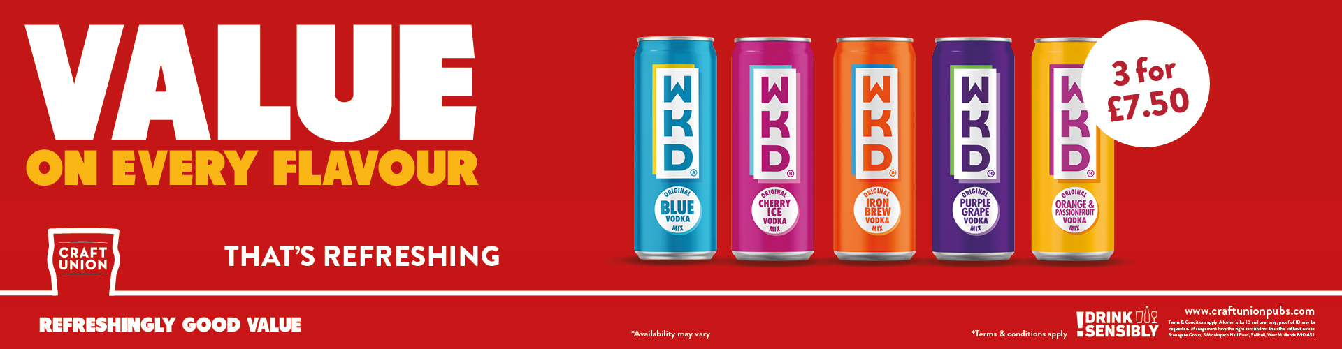Are you in the mood for a WKD (or three) at [#SiteName#]?