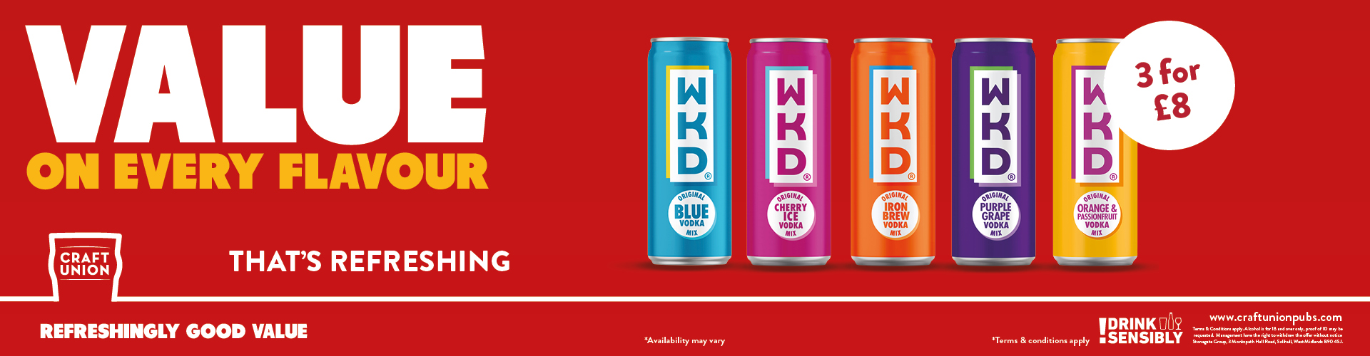 WKD Bundle at The Lost Dene Manchester