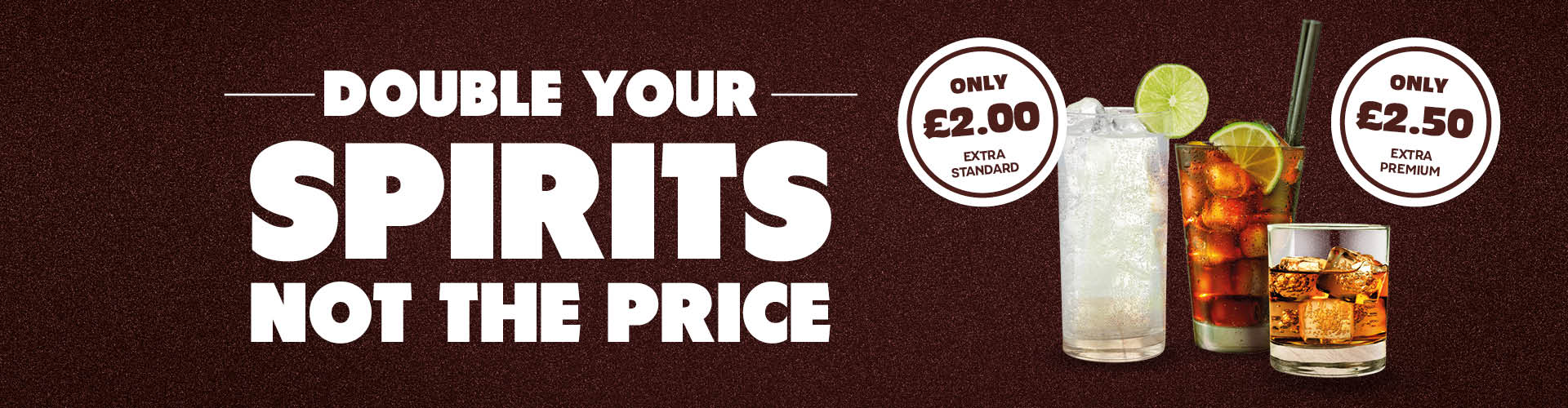 Spirits Offer at Green Shepherds Bush London