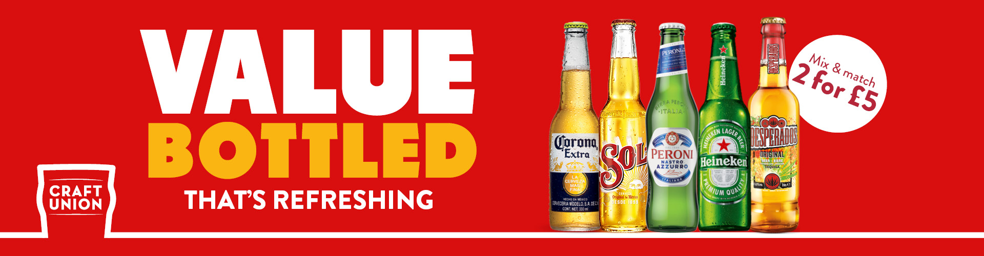 Packaged Lager Offer at [#SiteName#]