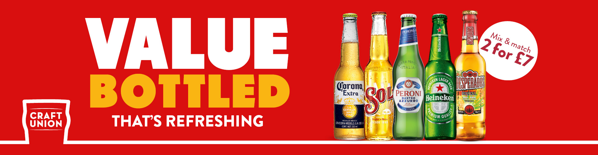 Packaged Lager Offer at [#SiteName#]