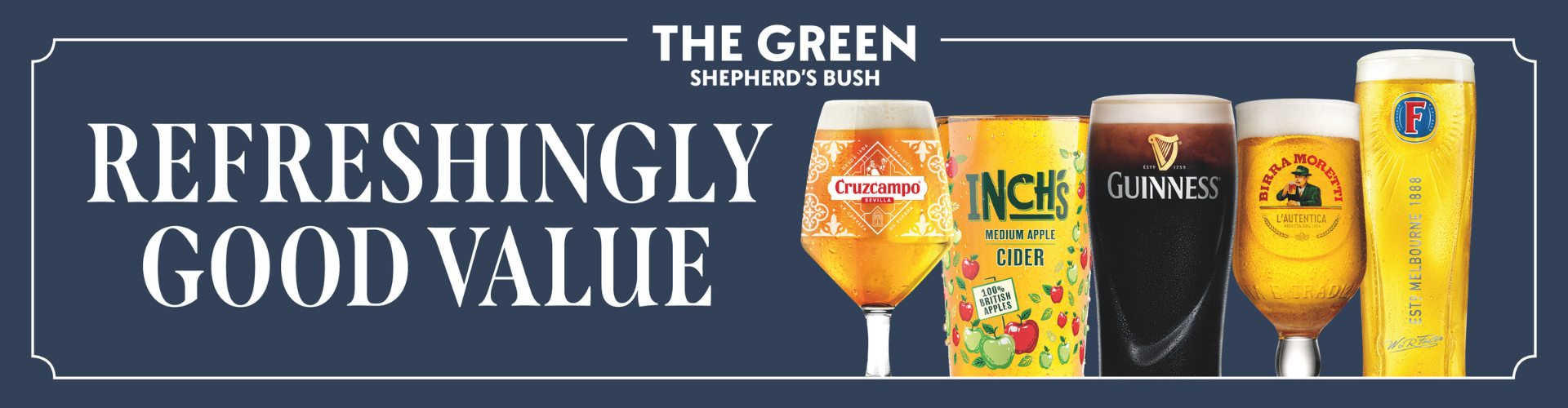 Draught Beer & Cider Offer at [#SiteName#]