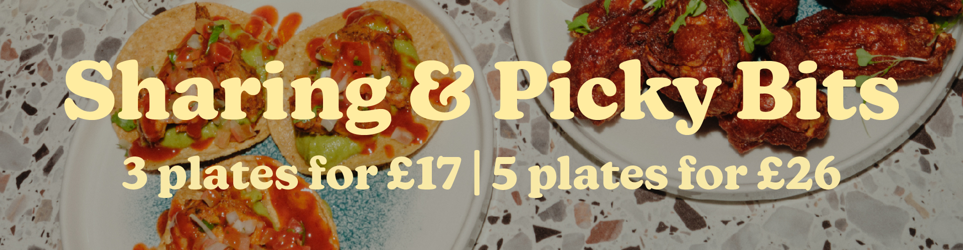 Sharing & Picky Plates Offer